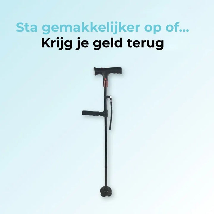 Vitadaro® Opvouwbare Wandelstok Met Extra Stabiliteit