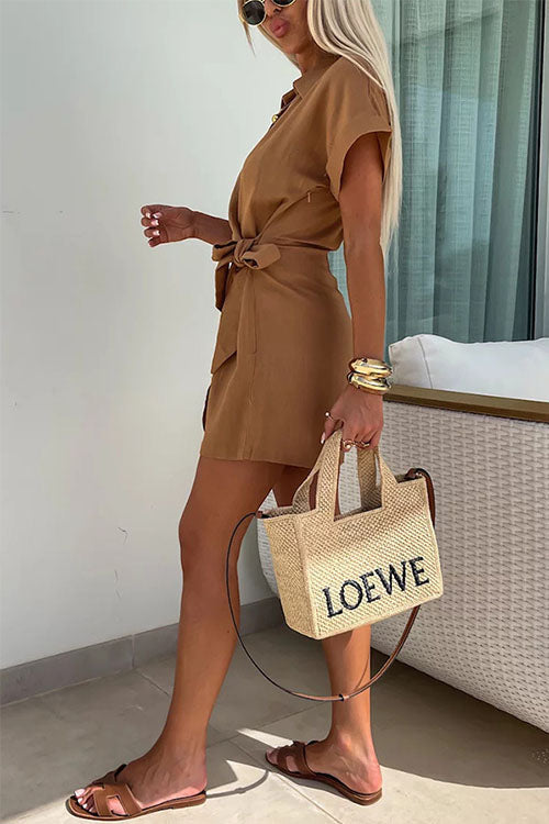 Zarina® - Stijlvolle Jumpsuit met Korte Mouwen