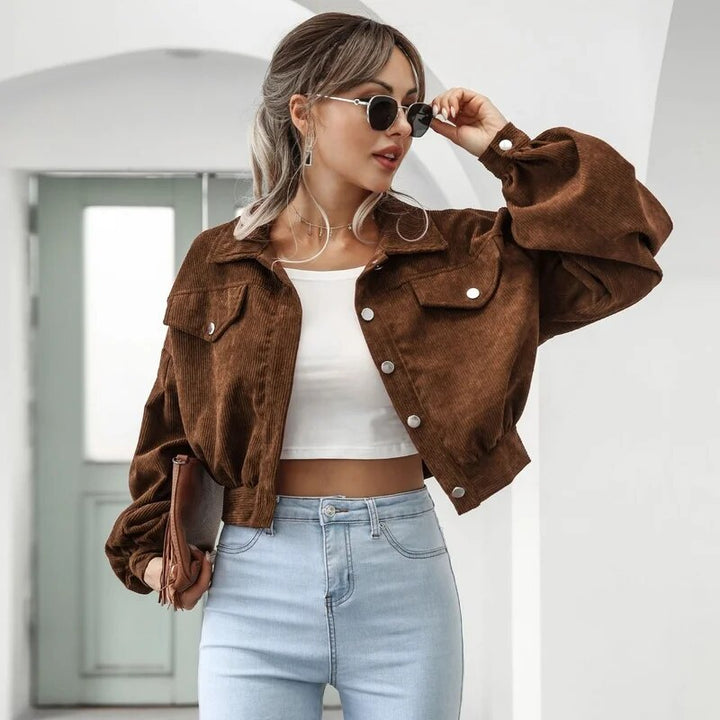 Delphina® - Elegante Frühlings-Bomberjacke