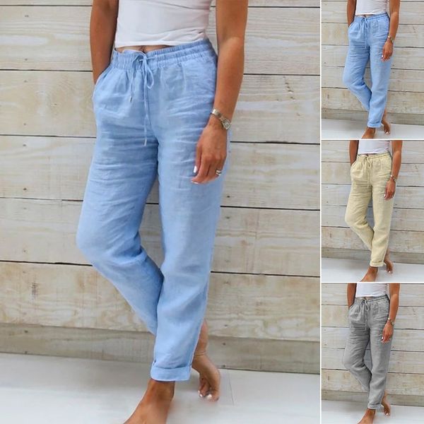 Cecilia® - Casual Linnen Dames Broek