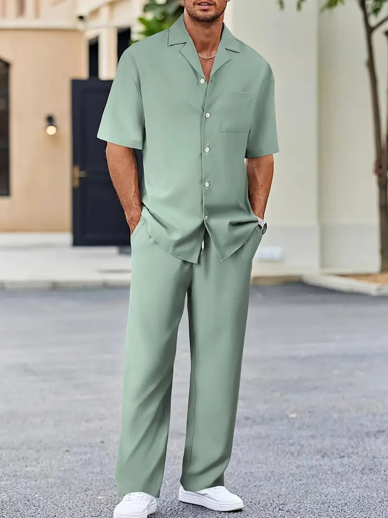 Alrik® - Herren Freizeit Outfit Sommer Set