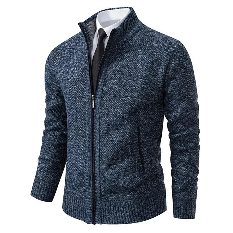 Michel® - Stilvolle warme Fleece Strickjacke