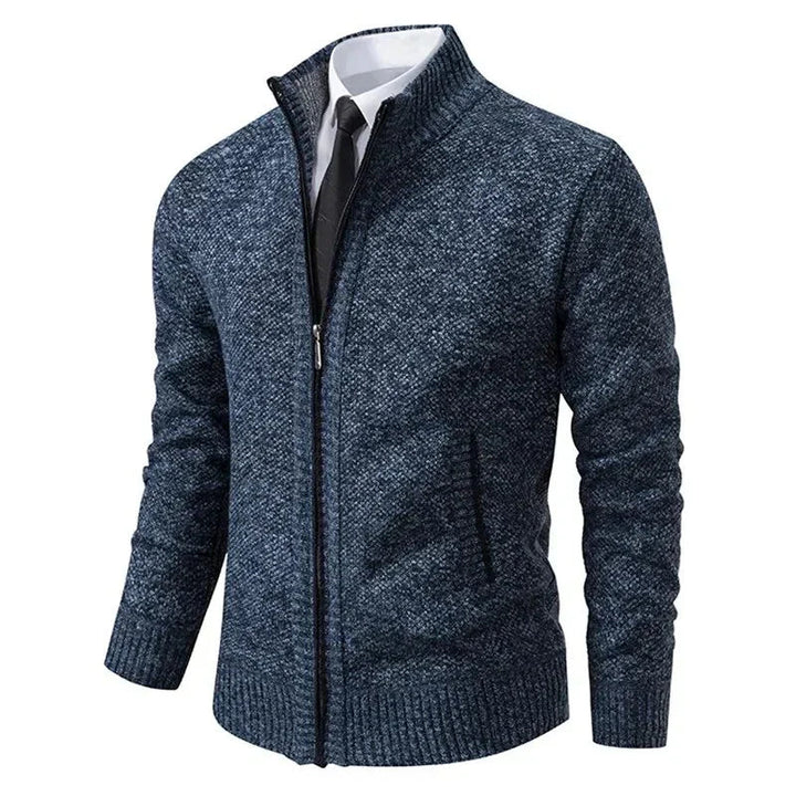 Michel® - Stilvolle warme Fleece Strickjacke