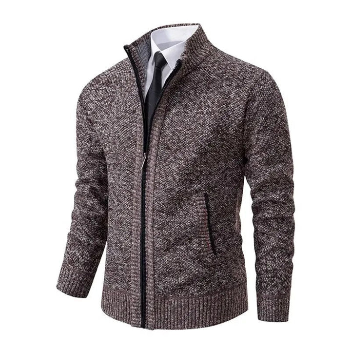 Michel® - Stilvolle warme Fleece Strickjacke