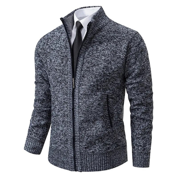 Michel® - Stilvolle warme Fleece Strickjacke