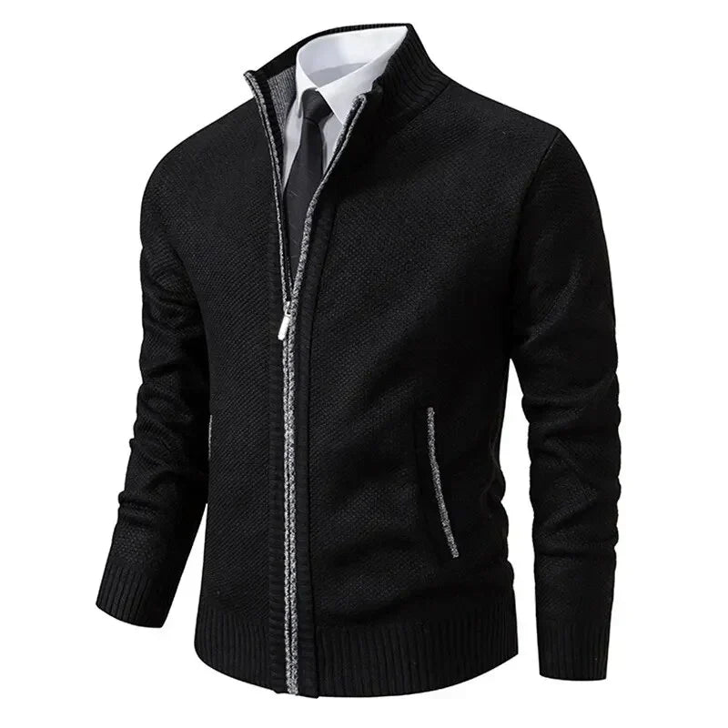 Michel® - Stilvolle warme Fleece Strickjacke