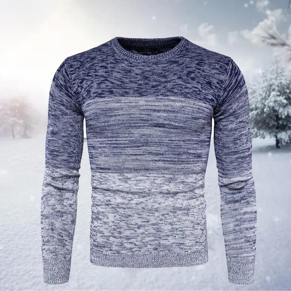 Frantz ® - Herren Strickpullover mit Patchwork für Herbst & Winter