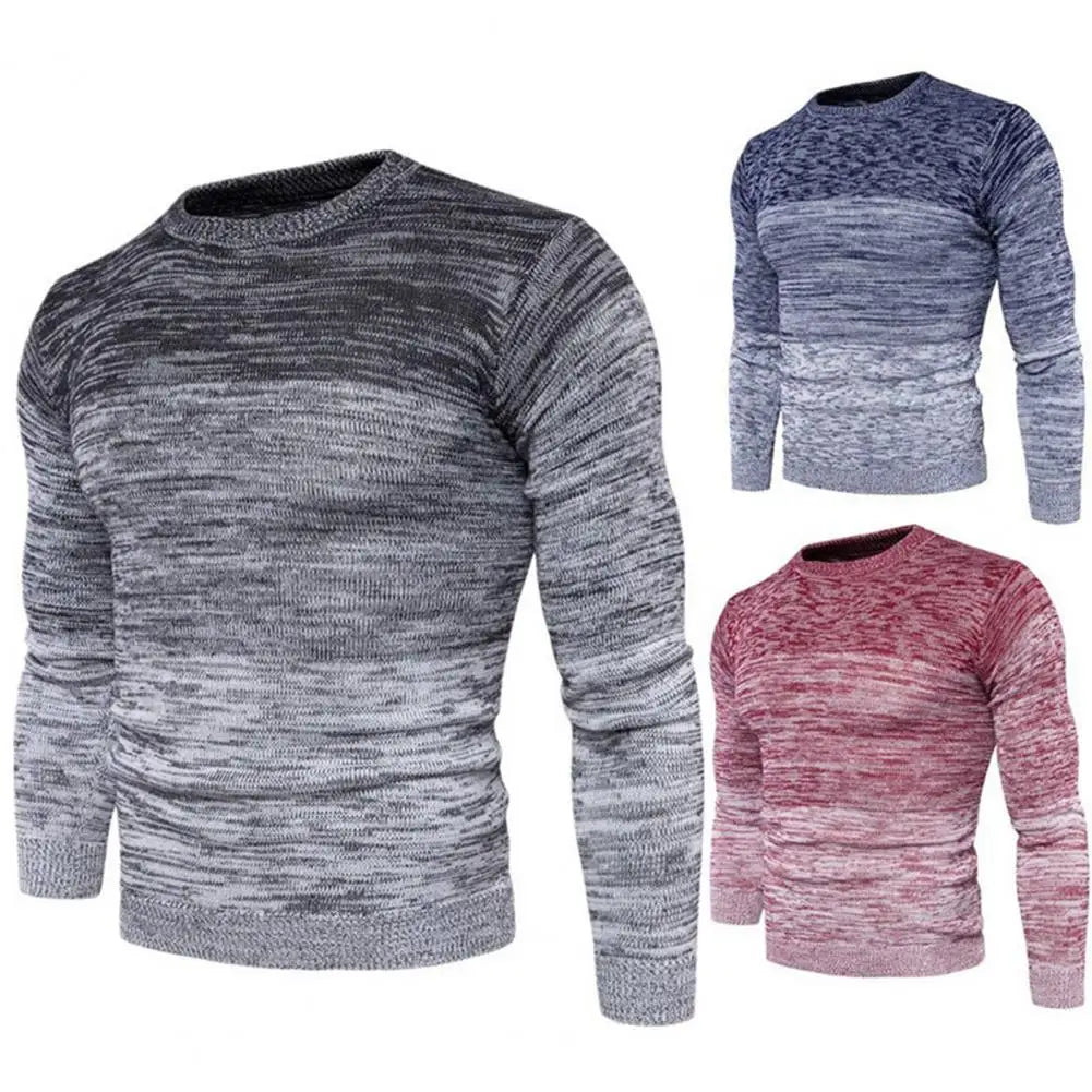 Frantz ® - Herren Strickpullover mit Patchwork für Herbst & Winter
