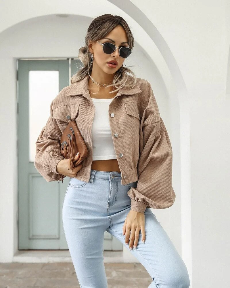 Delphina® - Elegante Frühlings-Bomberjacke
