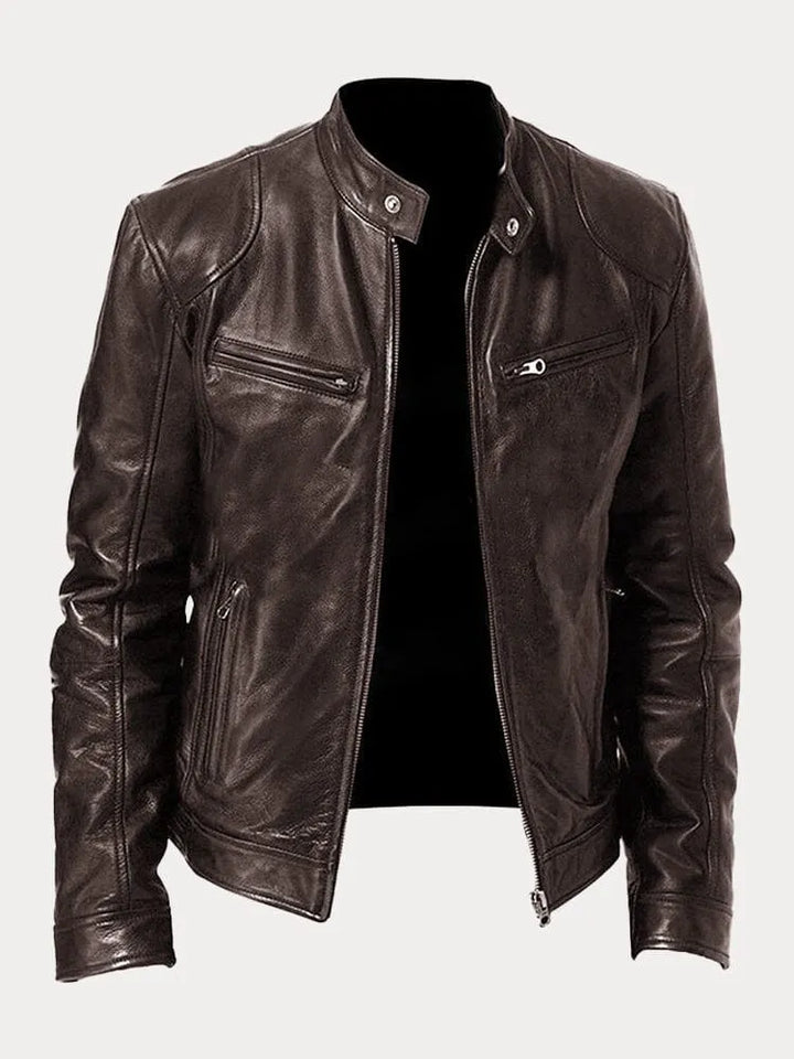 Christhart® - Lässige Winddichte Leder Herbst Jacke