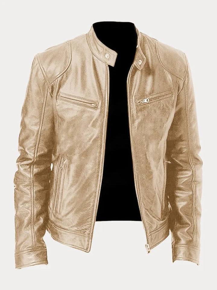 Christhart® - Lässige Winddichte Leder Herbst Jacke