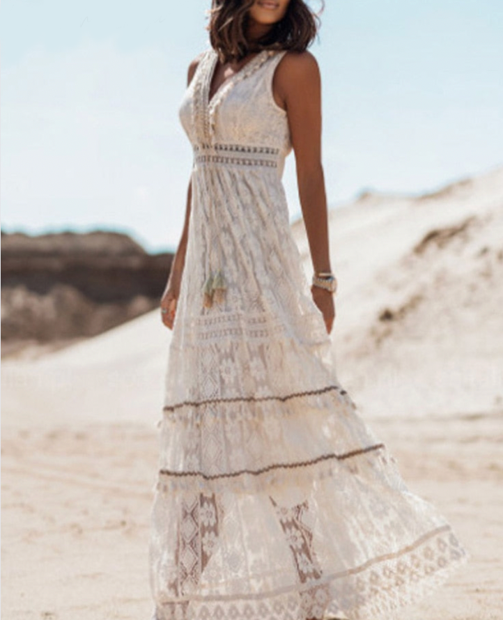 Elise® - Elegante Boho Maxi Jurk