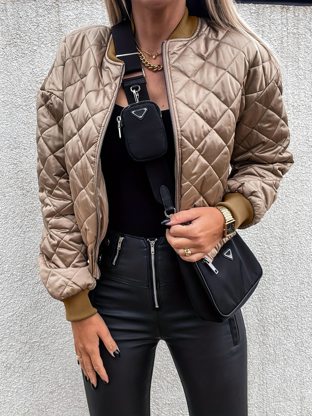 Monnique® - Elegante Bomberjacke