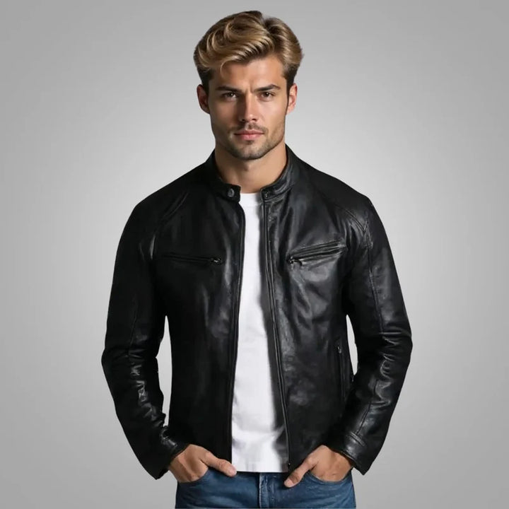 Christhart® - Lässige Winddichte Leder Herbst Jacke