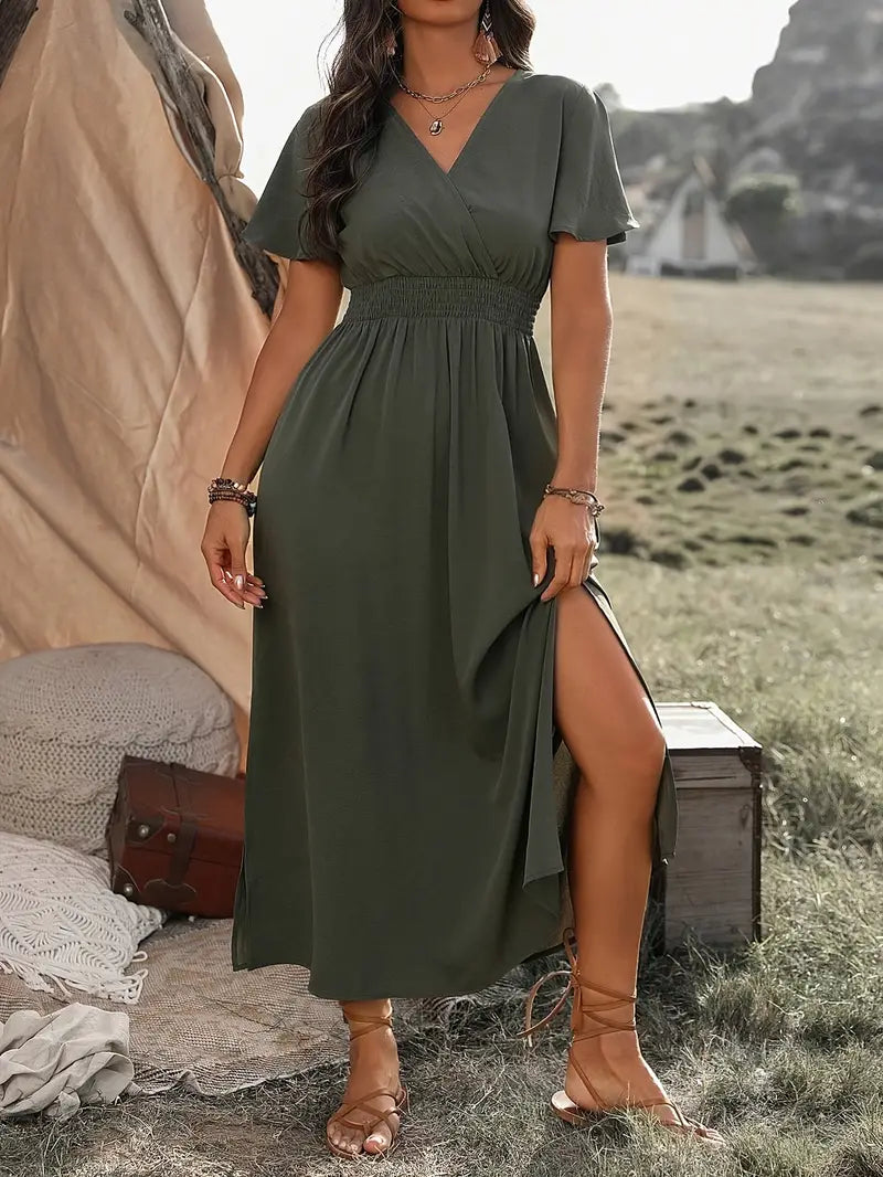 Freida® - Sommerkleid mit geraffter Taille