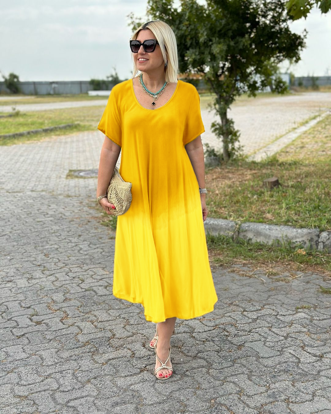 Florentien® - Casual Lange Zomerjurk