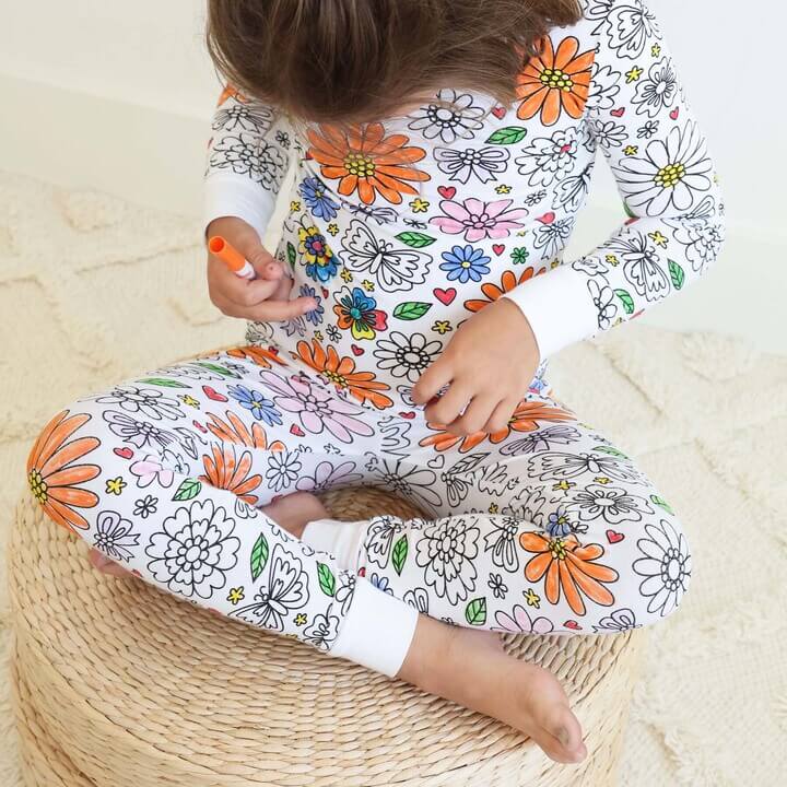 Inkleurbare Kinderpyjama® - Breng Dromen Tot Leven Tijdens Het Slapen