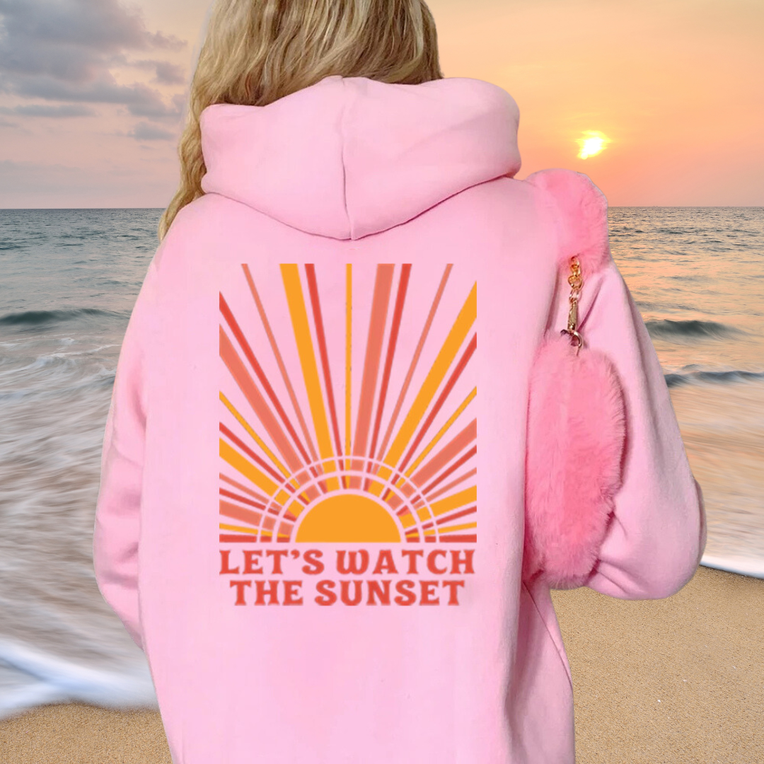 Lotte® -  Casual Hoodie "Lets watch the sunset"