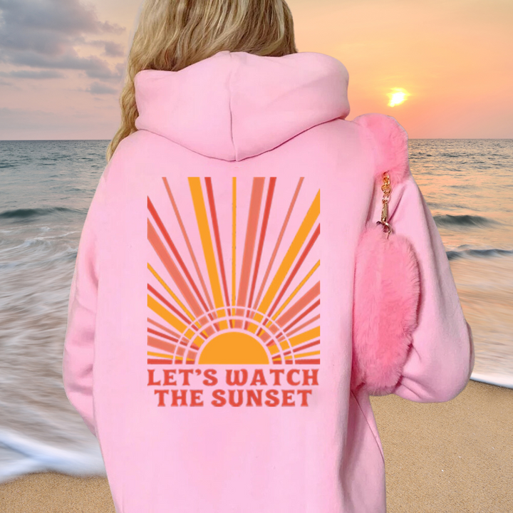 Lotte® -  Casual Hoodie "Lets watch the sunset"