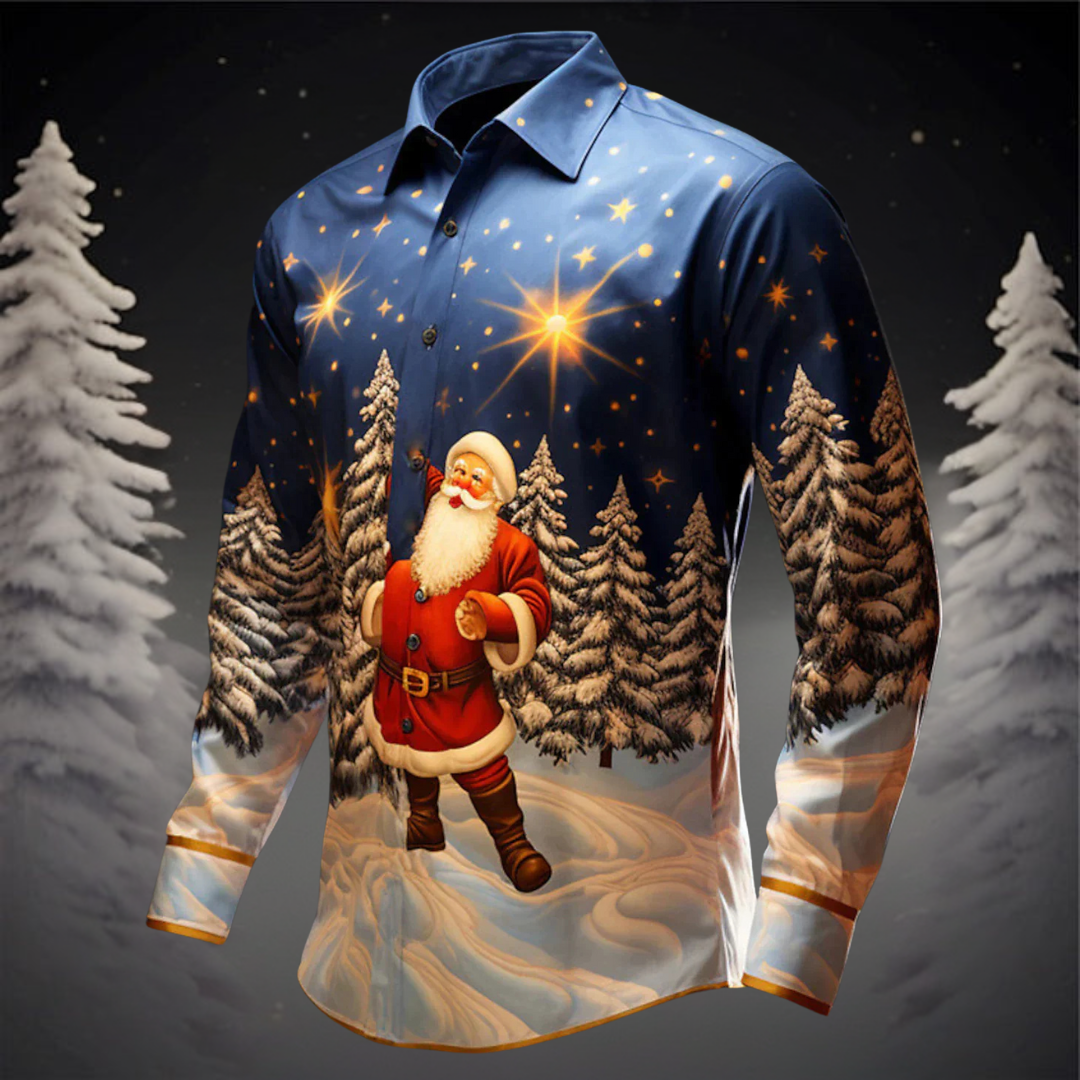 Christian® - Bequeme Hemd mit Weihnachtsdruck
