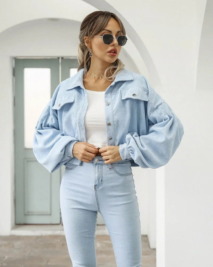 Delphina® - Elegante Frühlings-Bomberjacke