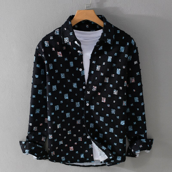 Steven® - Casual Geruite Heren Overhemd
