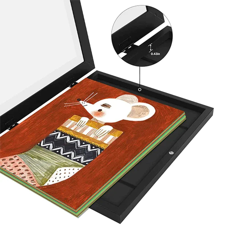 Four You™ Kunstlijst - Tot 150 vellen erin opbergen - Four You