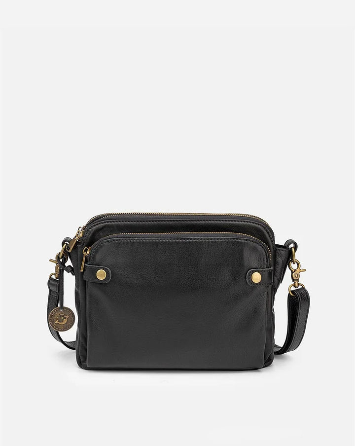 3-Layer Leather® - Crossbody-Umhängetasche