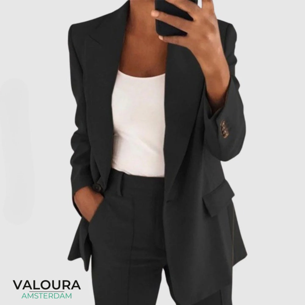 Demi | Verfijnde Stijl Chique Blazer Set - Four You