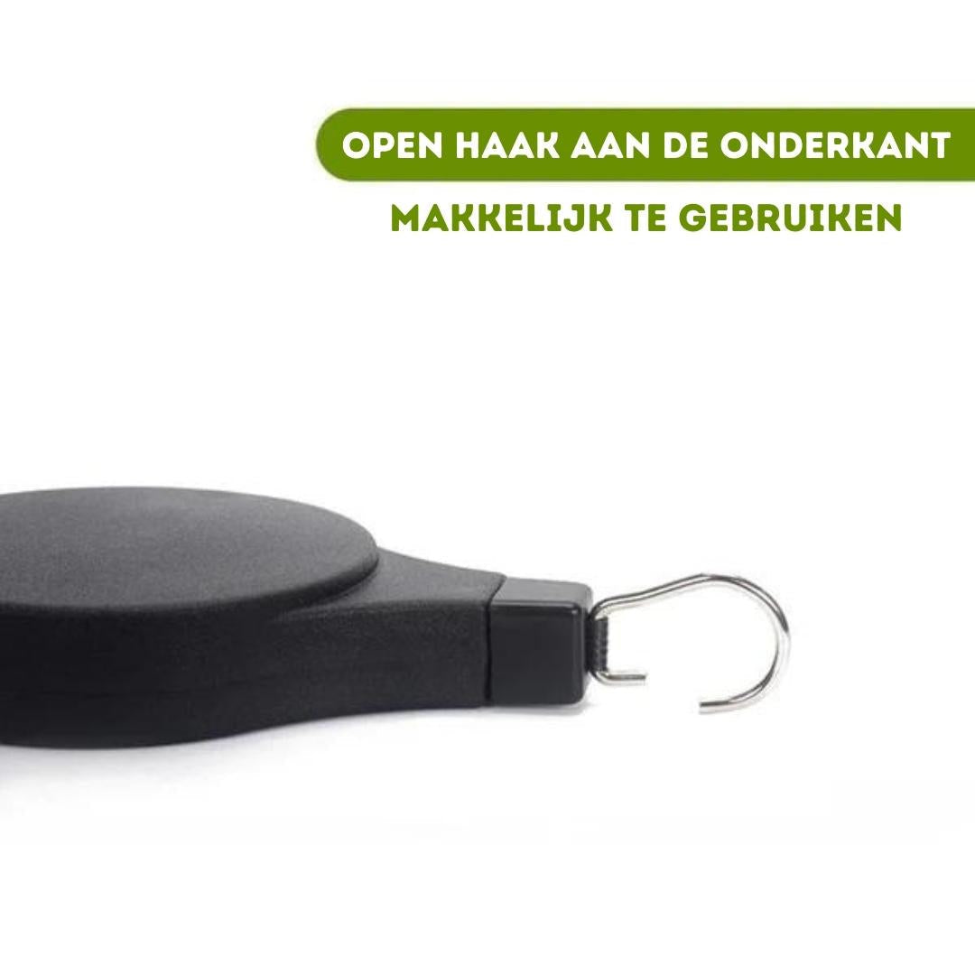 Verstelbare EasyHaak™ - Intrekbare haak voor potten, manden en vogelhuisjes - Four You