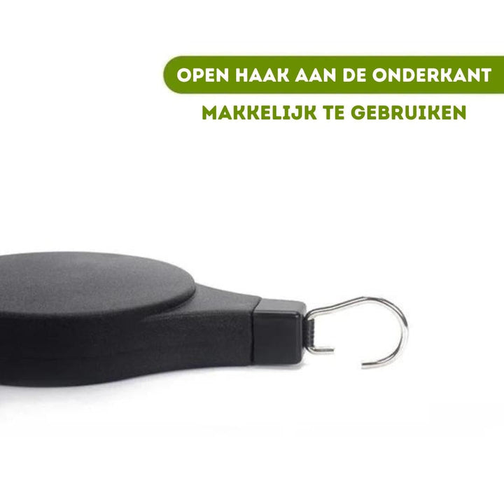 Verstelbare EasyHaak™ - Intrekbare haak voor potten, manden en vogelhuisjes - Four You