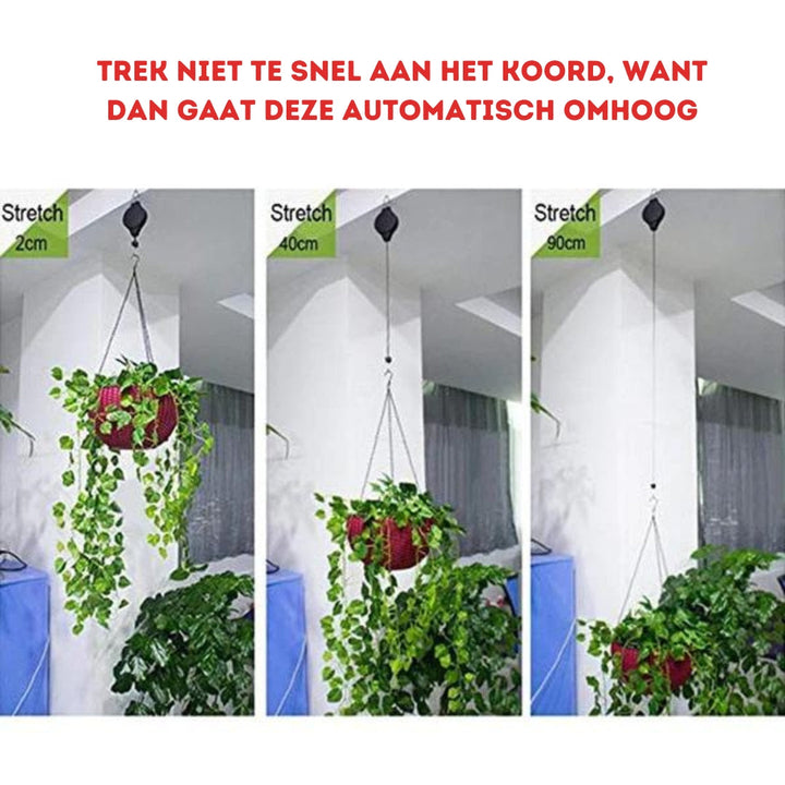 Verstelbare EasyHaak™ - Intrekbare haak voor potten, manden en vogelhuisjes - Four You