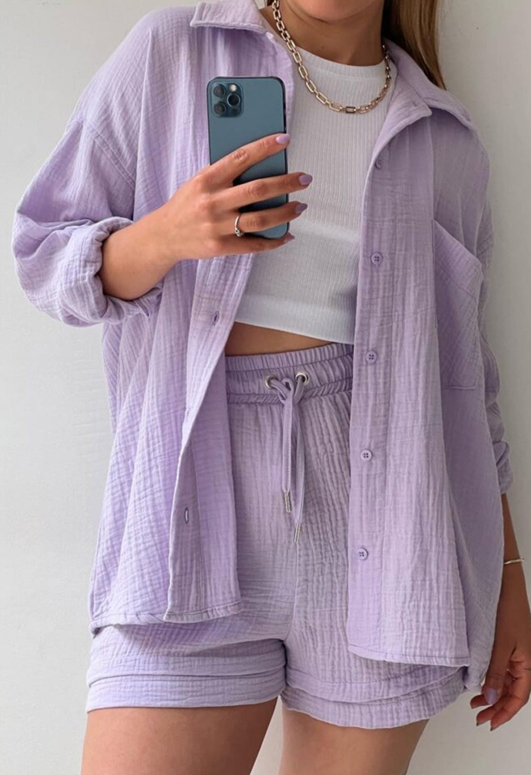 Nina© 2-delige Top & Short set - Four You