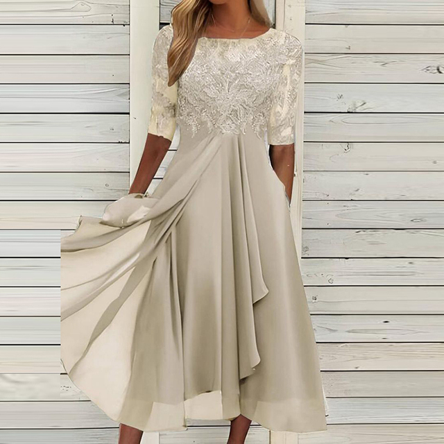 Valentina® - Elegant Boho Maxi Kleid