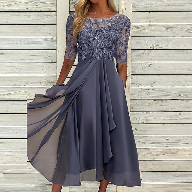 Valentina® - Elegant Boho Maxi Kleid