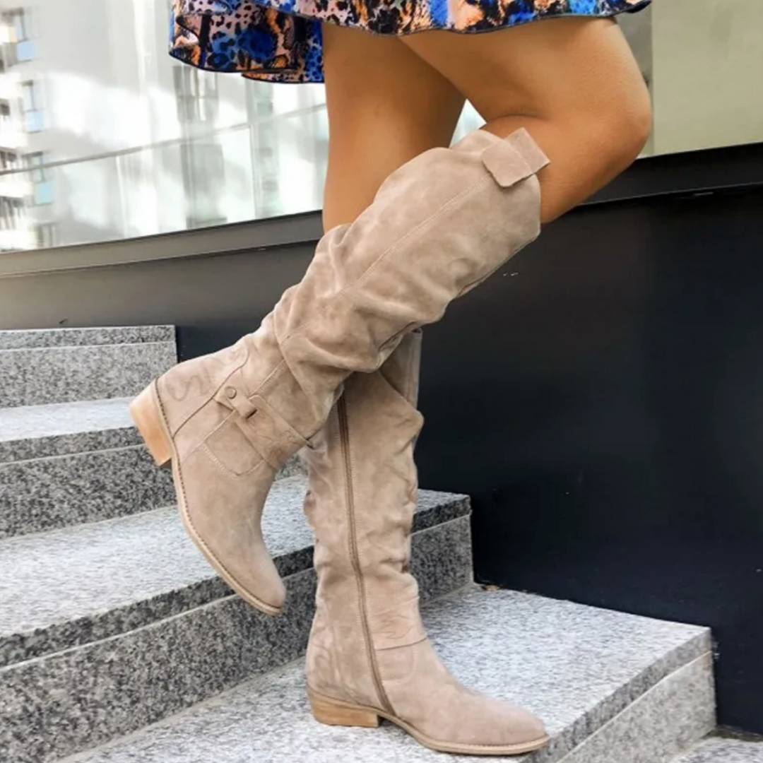 Olivia® - Elegante Knie Stiefel