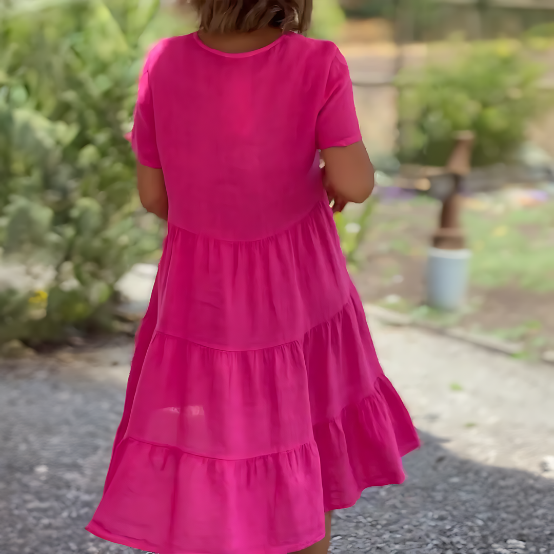 Marijke® - Kleid mit V-Ausschnitt
