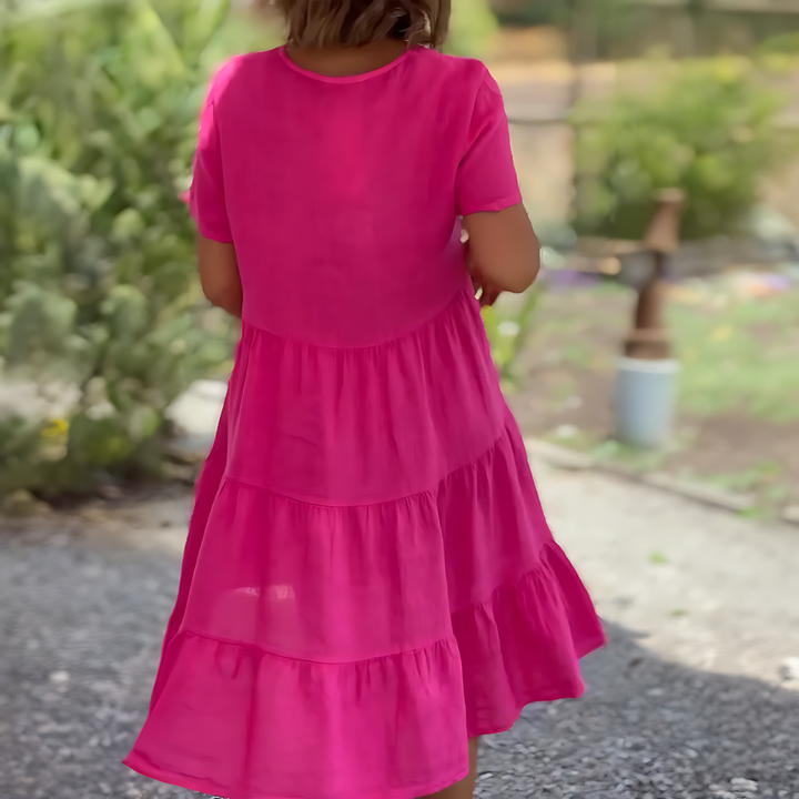 Marijke® - Kleid mit V-Ausschnitt