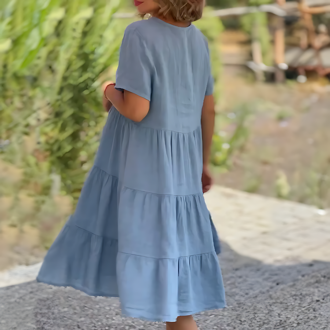 Marijke® - Kleid mit V-Ausschnitt