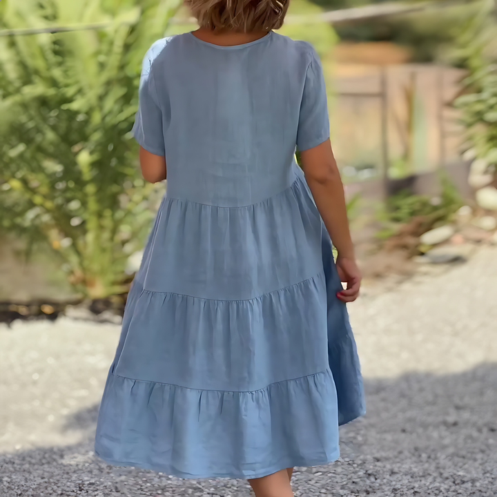 Marijke® - Kleid mit V-Ausschnitt