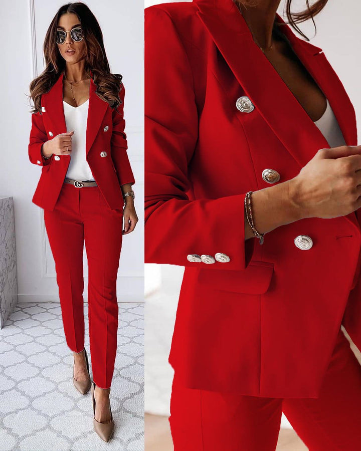 Julia® Elegante Dames Set - Blazer en pantalon