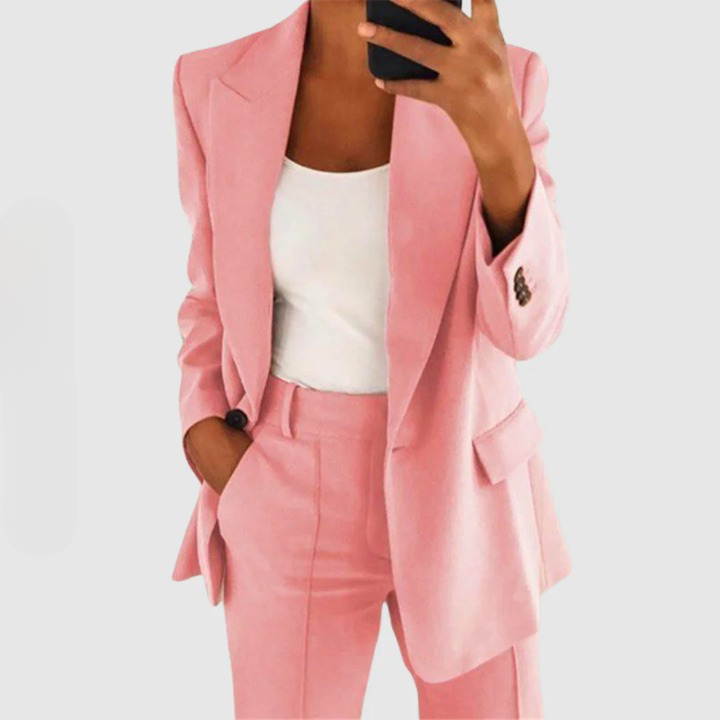 Demi | Verfijnde Stijl Chique Blazer Set - Four You