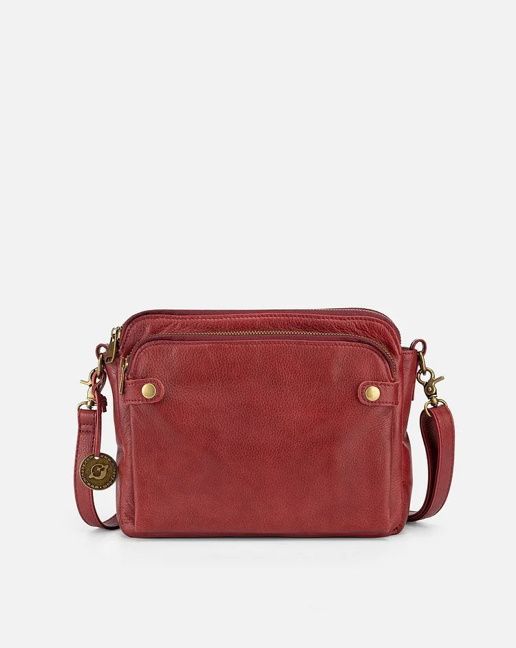 3-Layer Leather® - Crossbody-Umhängetasche