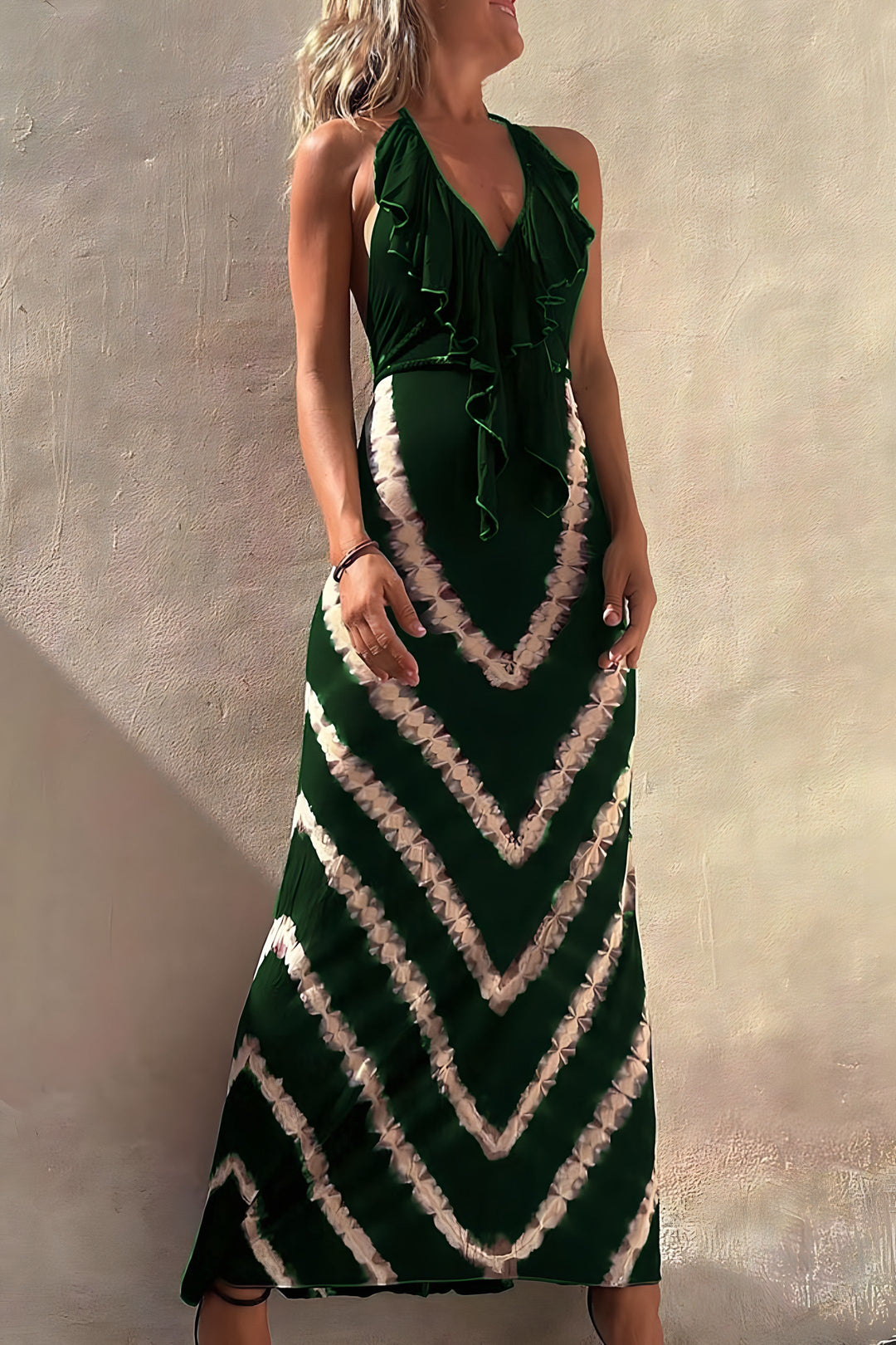 Lou® - Kleid mit V-Ausschnitt
