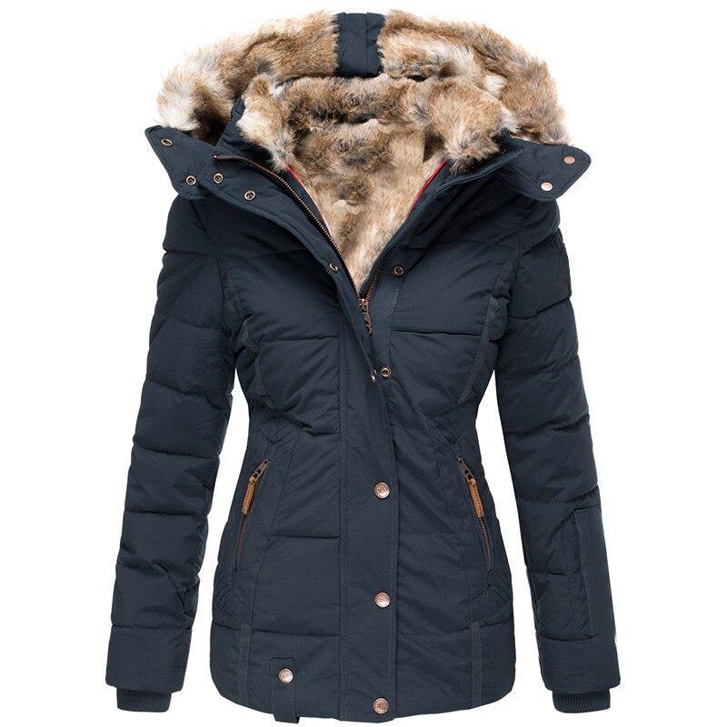 Vera® - Wintermantel mit Wollfutter