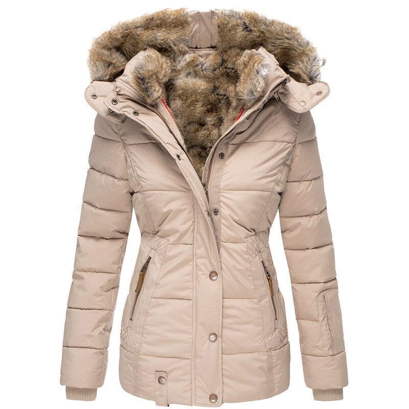 Vera® - Wintermantel mit Wollfutter